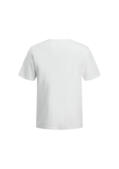 Jack & Jones Erkek Gögüs Baskili Regular Fit Bisiklet Yaka - Roche - 12298443 Beyaz Jack & Jones Erkek Gögüs Baskili Regular Fit Bisiklet Yaka - Roche - 12298443 Beyaz