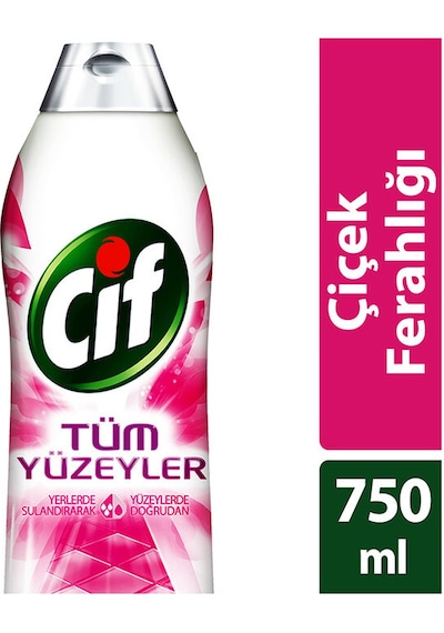 2 Adet Cif Tüm Yüzeyler 750 Ml Çiçek Ferahlığı
