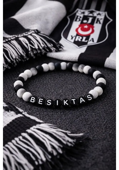 Takım Taraftar Temalı Plastik Bileklik Beşiktaş Yazılı Diğer