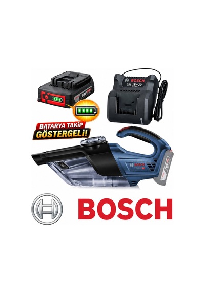 Bosch Gas 18v-1 Akülü Çok Amaçlı El Süpürgesi 2 Ah Tek Batarya Takip Göstergeli