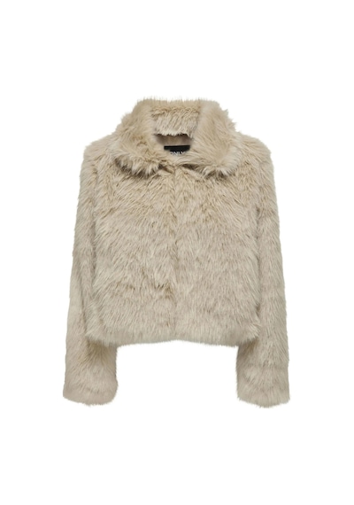 Only Kadın Onlmanny Suni Kürk Ceket Mont 15322406 Taş