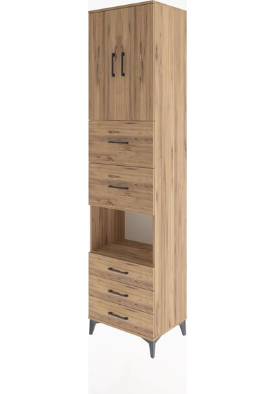 Hyperion Dolap 3 Raflı 5 Çekmeceli 2 Kapaklı 60x44x243 Çam-çam Atlas Çam Hyperion Dolap 3 Raflı 5 Çekmeceli 2 Kapaklı 60x44x243 Çam-çam Atlas Çam