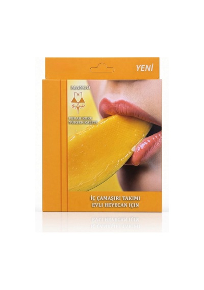 Colezium Mango Aromalı Yenilebilir İç Çamaşırı Takımı - Renkli / Standart Çok Renkli