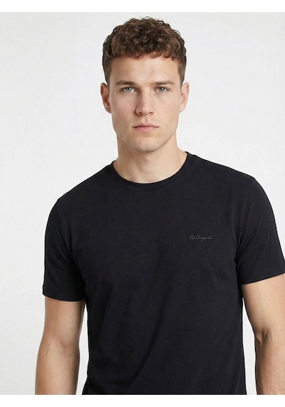 Loft Regular Fit Siyah Erkek T-shirt Lf2042953