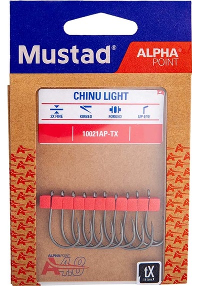 Mustad 10021 Alpha Point Tx İğne 10lu - 2/0