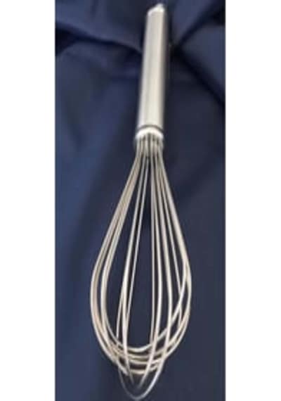 25 Cm Premium Metal Lüx Çırpıcı 2 Mm Kalınlık Profesyonel Mutfak Gümüş