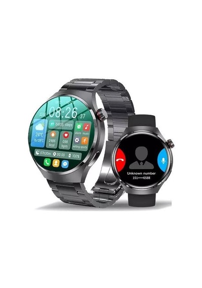 Mey İthalat Akıllı Saat Metal Kordonlu Gps Ve Nfc Uyumlu Arama Cevaplayan
