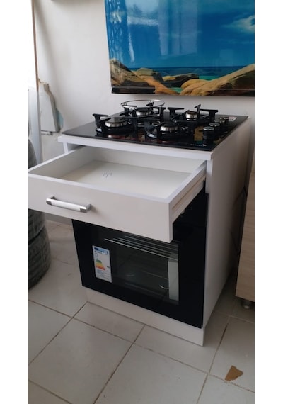 Mymobilya Ankastre Modül Fırın Ocak Dolabı Ank-01 Ücretsiz Kargo Çekmec