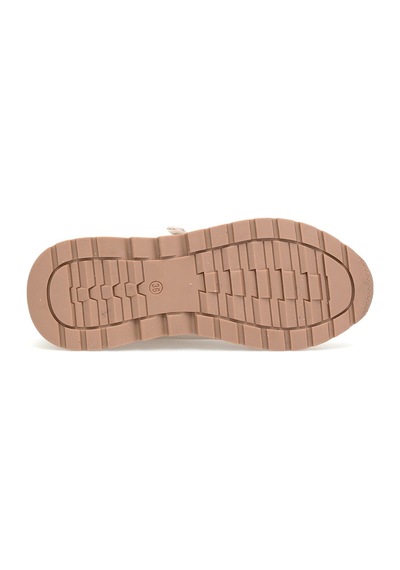 Mammamia D26ya-3970 Kadın Hakiki Deri Casual Ayakkabı Krem Krem