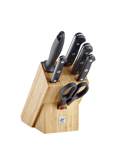 Zwilling Gourmet 361310020 7 Parça Bambu Bloklu Bıçak Seti
