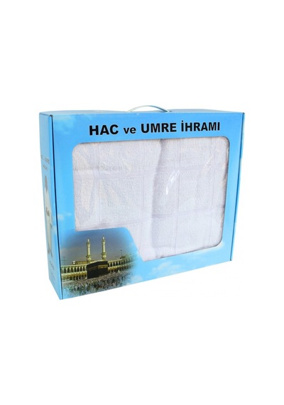 İhram - Hac Ve Umre İhramı - Pamuk İhram - Mikro Koton İhram (550809602) Beyaz