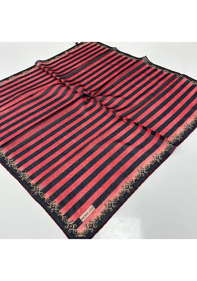 Mona Lisa Soft Pamuklu Eşarp Ldfr4003-43474 Çok Renkli