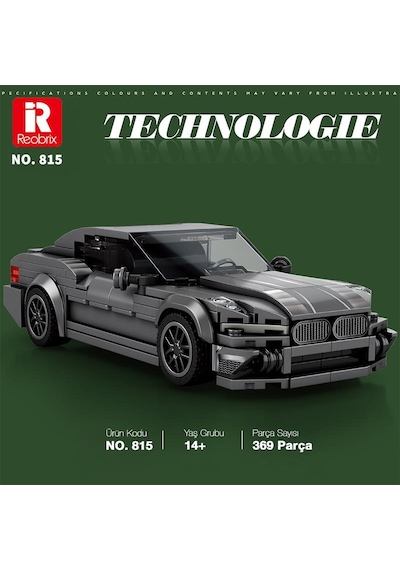 Reobrix Creator 815 Bmw 2 Serisi Spor Araba Yaratıcı Yapı Blok Seti Building Blocks - 369 Parça