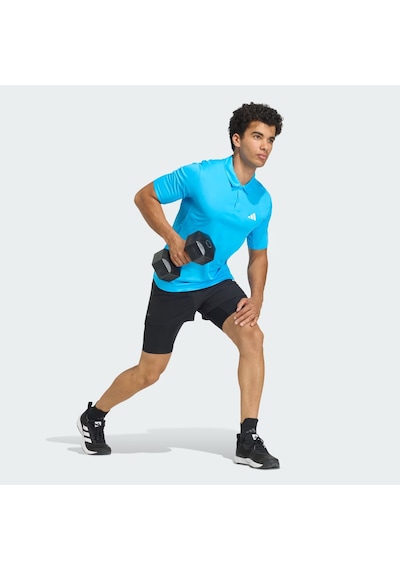 Adidas Workout Essentials Base Erkek Polo T-shirt Kd5440 Mavi