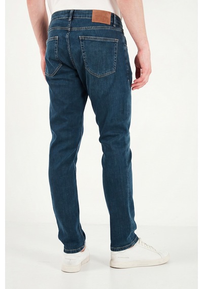 Buratti Pamuklu Normal Kalıp Normal Bel Jeans Erkek Kot Pantolon 2203c55parma Yeşil-mavi