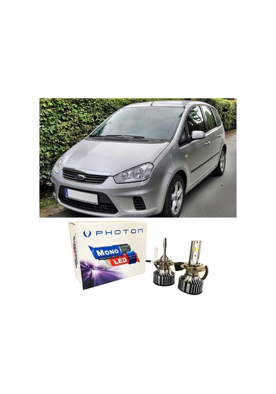 Ford C-max Kısa Far Ampulü H7 Mono Yeni Seri Beyaz 2007-2010