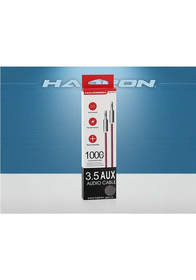 Hadron Hd4310 Aux Stereo Erkek Kablo Oto Araç Ses Aktarım Kablosu