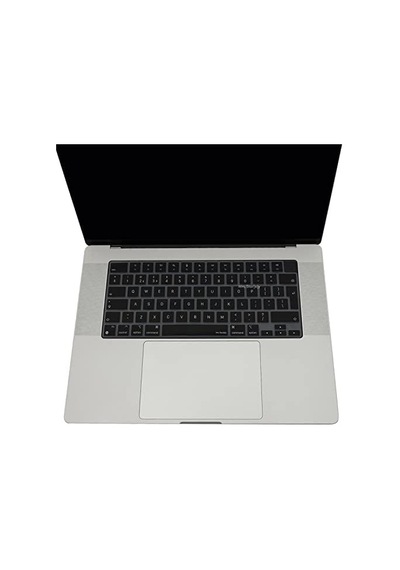 Macbook Uyumlu Uk İngilizce Klavye Koruyucu Iso Ters L Enter M1-m5 A2681 A3113 A3240 A3449 A2941 A3241 A2442 A2779 A2992 A2485 A2991 Keyboard Cover Touch Id Siyah