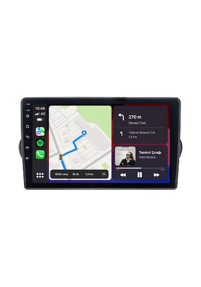 Fiat Egea Cross 2020-2024 Android Multimedya Carplay Android Auto Navigasyon 10gb Ram 256gb Pro 9"