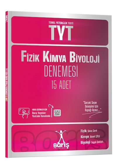 Barış Yayınları Tyt Fizik Kimya Biyoloji Fkb Denemesi 15 Adet