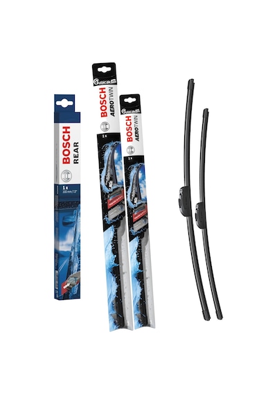 Bosch Aerotwin Ön Arka Silecek Seti Nissan Qashqai J12 2021-2024 İle Uyumlu