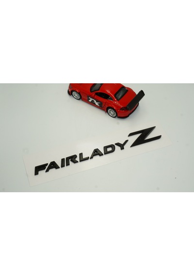 Nissan Fairlady Z 350z 370z Z33 Z34 Bagaj Mat Siyah Yazı Logo