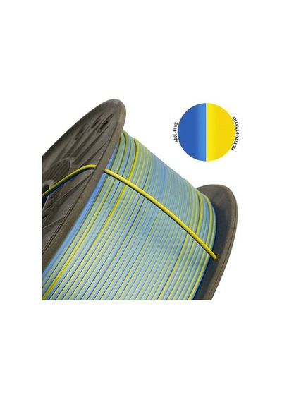 Winkle Pla Silk Multicolor Filament Blue-yellow 1.75mm 1 Kg