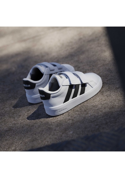 Adidas Grand Court 3.0 Cf Çocuk Beyaz Sneaker Ayakkabı Hp3534