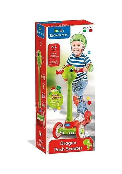Baby Clementoni Dragon Scooter Açık Mavi