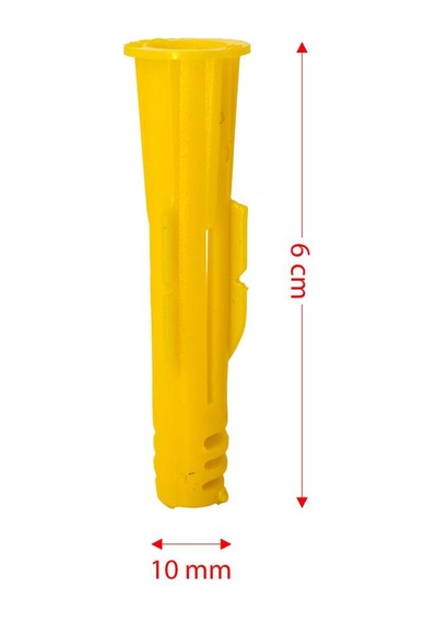Master 501171 Performans Plastik Roket Dübel 10 Mm 500 Adet