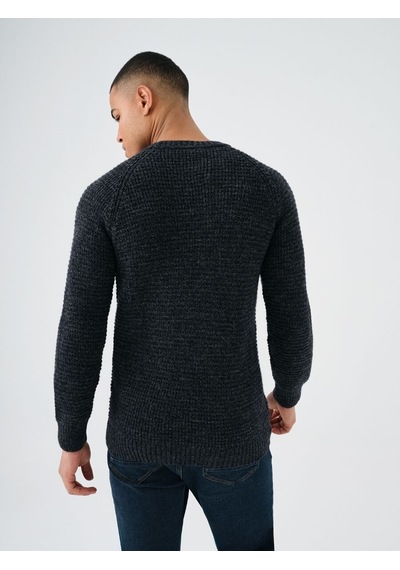 Regular Fit Erkek Kazak Mavi