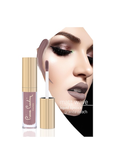 Pierre Cardin Matt Wave Liquid Lipstick Mat Likit Ruj Granite Peach