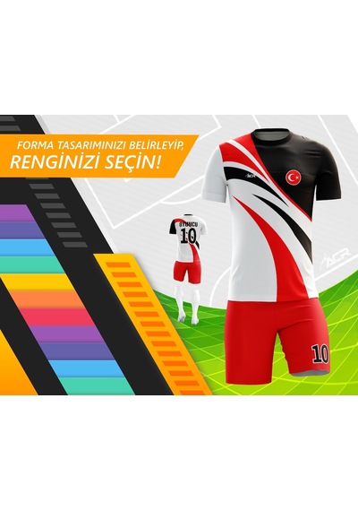 Acr Giyim Kişiye Özel Futbol Forması - Dizayn : Lale