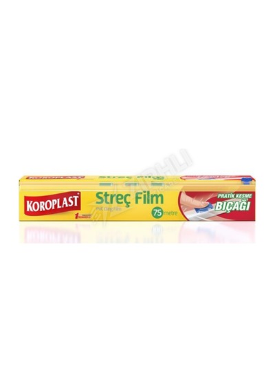 Koroplast Kesme Bıçaklı Streç Film 75 Mt