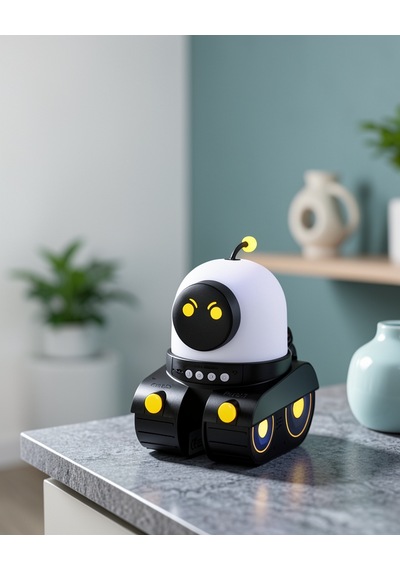 Projektör Bluetooth Bağlantılı Uczzzrobotprojektör-9 Çok Renkli