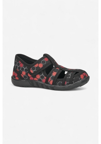Nstil Günlük Unisex Çocuk Sandalet Esnek Kaymaz Taban Keten Cırtlı Yazlık Ev Okul Kreş Ayakkabı 143 Siyah-kırmızı-petek Nstil Günlük Unisex Çocuk Sandalet Esnek Kaymaz Taban Keten Cırtlı Yazlık Ev Okul Kreş Ayakkabı 143 Siyah-kırmızı-petek