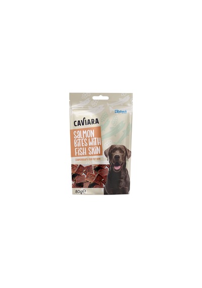 Caviara Balık Derisi Ve Somonlu Köpek Ödülü 80 Gr
