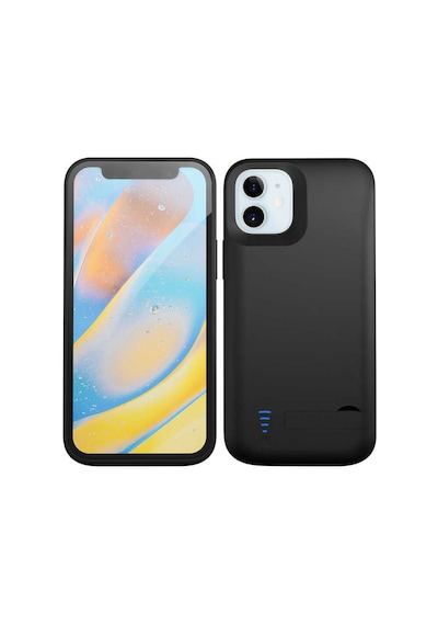 Zore İphone 12 Nvth Şarjlı Kılıf-siyah