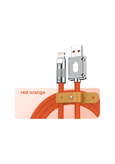 Apple Uyumlu Usb To Lightning 120w 6a Turbo Hızlı Şarj Ve Data Kablosu Apple İphone İos Uyumlu Esnek Kopmaz