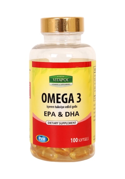Vitapol Omega 3 Balık Yağı 100 Softgel Ocak 2024