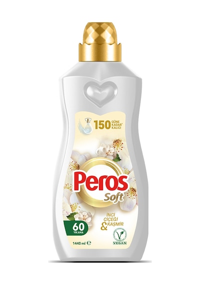 Peros Soft Konsantre İnci Çiçeği Kaşmir 1440ml 4 Adet