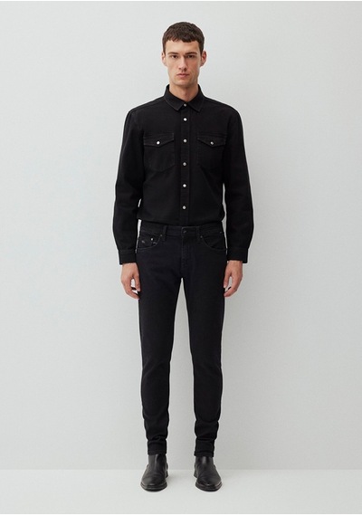 Mavi Erkek James Deep Smoke Lux Black 0042487866 Antrasit