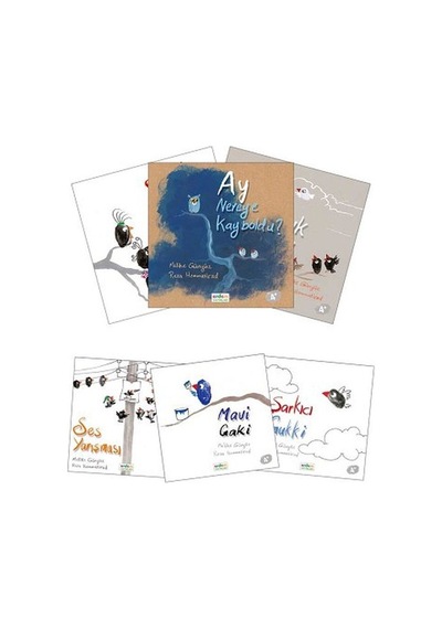 Gakgukların Maceraları - 6 Kitap Takım - Reza Hemmatirad -  Melike Günyüz - Erdem Çocuk