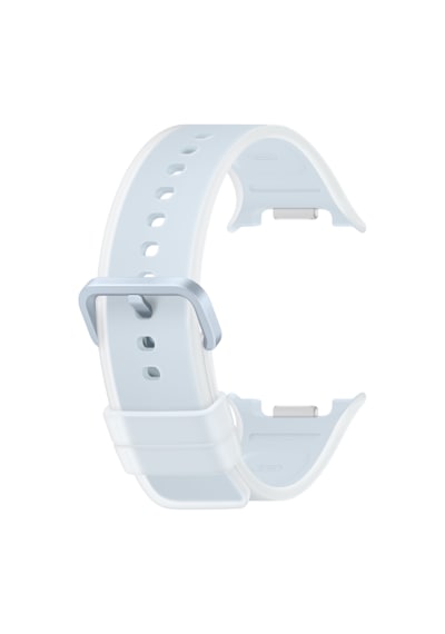 Samsung Galaxy Watch9 Şeffaf Kenarlı Kordon S/m - Mavi
