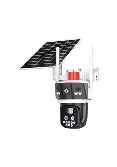 Onqam Rx-59g 2x3mp 4g Dış Mekan Güneş Enerjili Ptz Güvenlik Kamerası - 10x Optik Zoom, 2 Lensli Onqam Rx-59g 2x3mp 4g Dış Mekan Güneş Enerjili Ptz Güvenlik Kamerası - 10x Optik Zoom, 2 Lensli