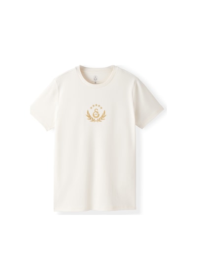 Gsstore Galatasaray Erkek T-shirt E252138 Ekru
