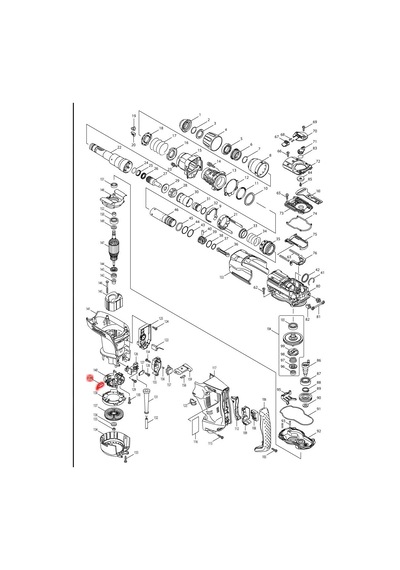 Makita HR4001C Kömür Fırça CB-350 Ürün Kodu 195004-6