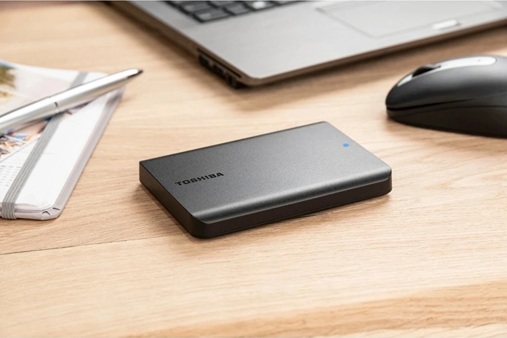 Toshıba Hdtb510ek3aa, Canvio Basic, 1tb, 2.5" Usb 3.2, Taşınabilir, Harici Hdd, Black