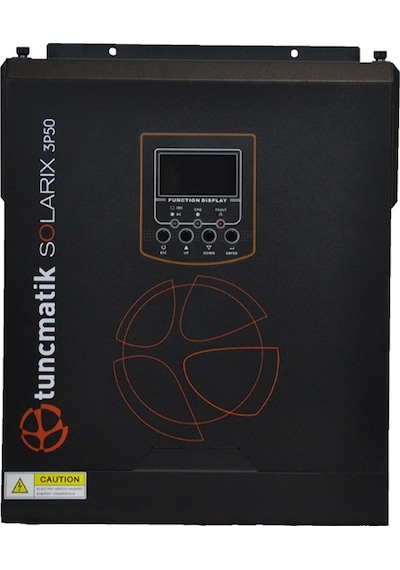 Tunçmatik Solarix 3 Kw 50a Pwm 24 Volt 3000 Watt Akıllı İnverter 220 V Çevirici İnvertör