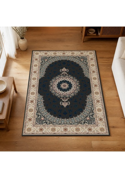 Kartela Halı Siva Halı Jüt Taban Dokuma Halı Antrasit - 120 X 180 Cm